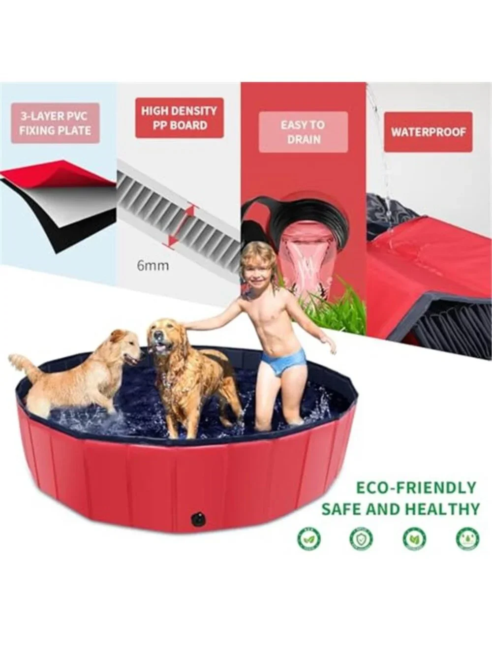 Foldable Dog Pool, 39